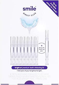 Teeth Whitening Kit with LED Light - 8 Pack Gel Pens + Bonus XL Pen