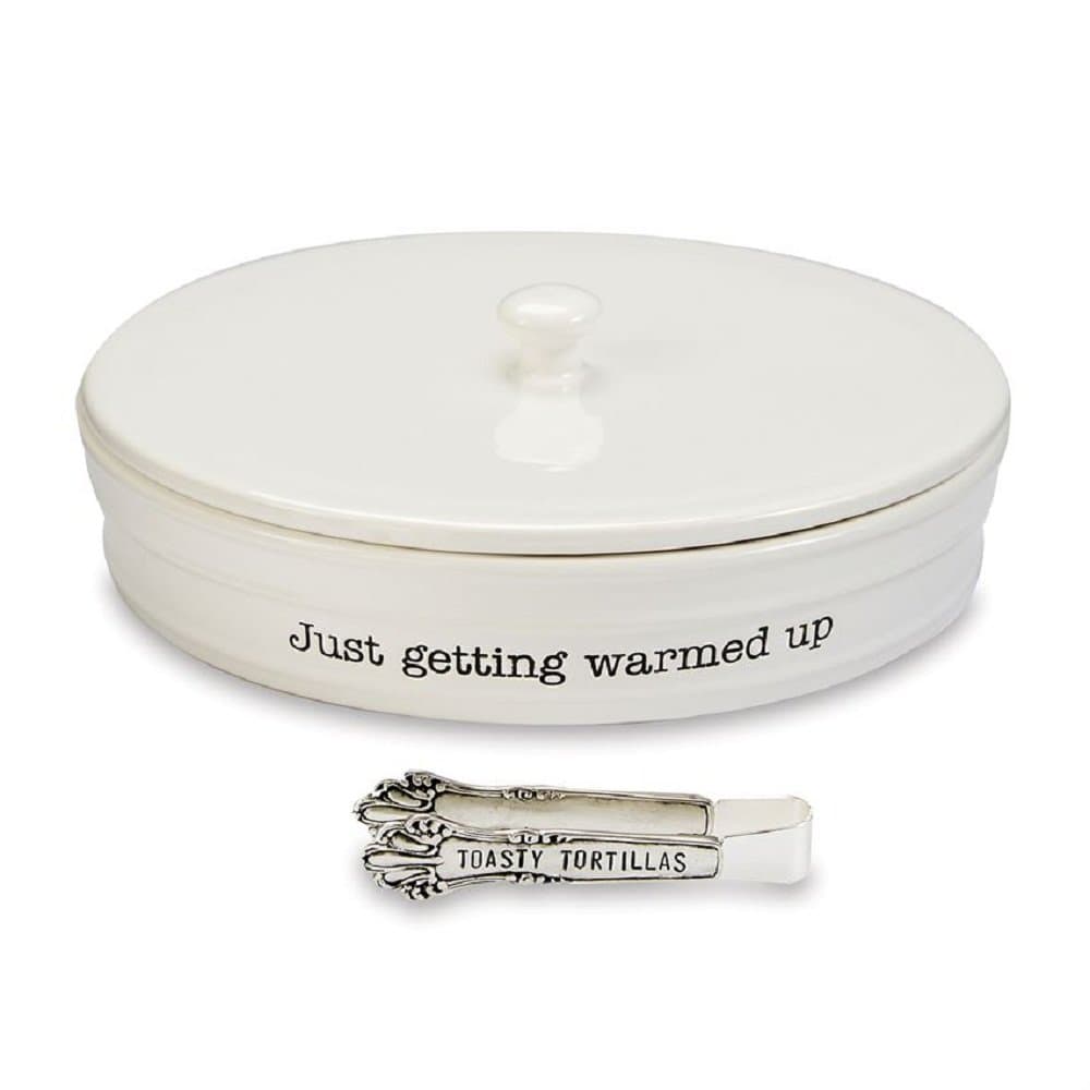 Ceramic Tortilla Warming Dish Set of 3