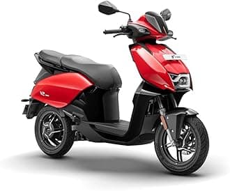 VIDA V2 Plus Electric Scooter by HERO MotoCorp, 2 Removable Batteries, 143 km IDC Range, 85 km/h Top Speed, Glossy Sports Red (Ex-Showroom)