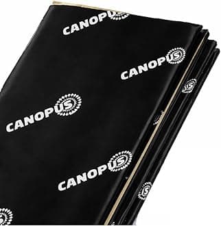 CANOPUS Car Sound Deadening Mat, 50 mil 18 sqft, Pack of 9 Sheets, Black
