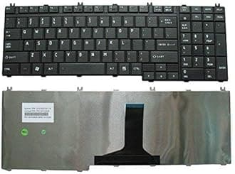 Laptop Keyboard Compatible Compatible for Toshiba Satellite C650 C650D C655 C655D L650 L650D L655 L655D L670 L670D L675 L675D Pro C650 C655 C660 C665 L650 L655 L670 Series