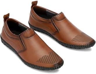 Men's Shoes Synthetic Leather Slip On Moccasins Casual Loafers for Men