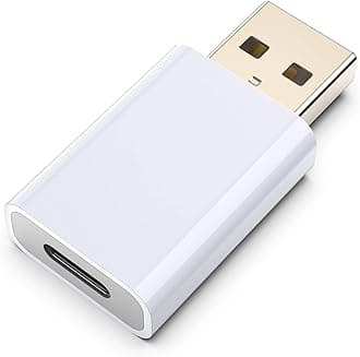 LMUBOY USB Male to USB C Female Adapter,Compatible with Apple Watch 7/8/9/10/Ultra/SE,USB Type-C to A Charger Cable Converter for iPhone 17 Air 16 15 14 13 Mini Pro Max,iPad,Samsung Galaxy S25-S20