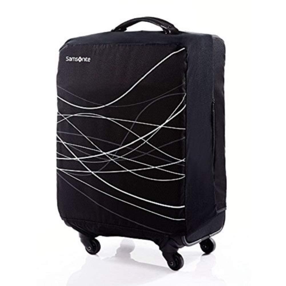 Foldable Luggage Cover Medium, Black