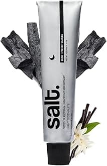 Salt Dusk Night Toothpaste | French Vanilla flavour | Grapefruit Water, Papain & Bromelain Enzymes | Plaque Break-down and Enamel Strengthening Formula | 100 gms