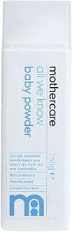 Mothercare Unisex Natural Extracts Baby Talcum Powder - Pack of 150 gm (White_Free Size)