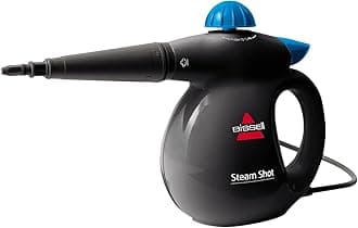 SteamShot Handheld Steam Cleaner, Multi-Purpose Handheld Steam Cleaner, Natural Chemical-Free Cleaning, Grey/Black, 2635E