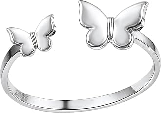 HighSpark Solitaire Ring for Women | Contemporary Style Adjustable | 92.5 Sterling Silver & Swarovski Zirconia Pure Shine for Dazzling Shine | Brilliant Like a Diamond | Nice Gift