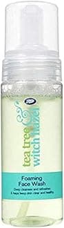 Boots Tea Tree and Witch Hazel Foaming Face Wash 150ml - Helps Keep Skin Clear and Healthy