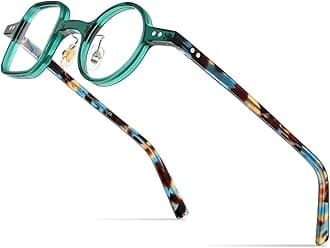 HEPIDEM unisex-adult Acetate Glasses Frame Prescription Eyewear Frames