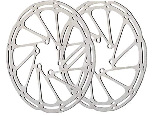 JGbike 1 Pair Centerline Rotor Compatible Bicycle Disc Brake Rotor -180mm & 180mm