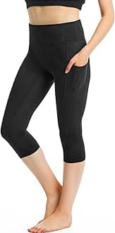 CAMBIVO Yoga Pants for Women, Gym Leggings Workout Leggings with Pockets, High Waisted Women Sports Running Tights