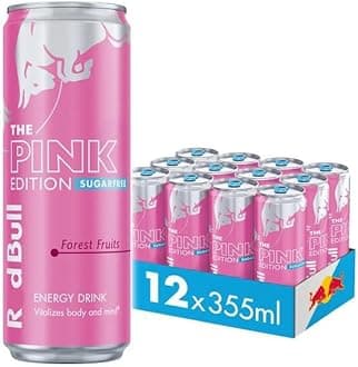 Raed Bull Energy Drink Sugar Free Pink Edition 250ml (Pack of 12)