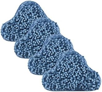 Hovico 3pcs H2O Steam Mop X5 Pads Washable Reusable Microfiber Cleaning Steamer Replacement Pads for H20 Steam Mop Cleaner