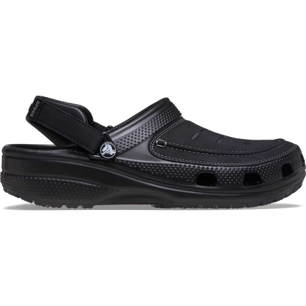 Crocs Men Yukon Clog 207689-0DD Black/Slate Grey M8