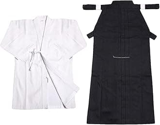 Mens Kendo Aikido Hapkido Martial Arts Keikogi and Hakama Suit
