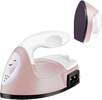 Mini Craft Iron Mini Iron Press,Mini Heat Press Machine for T Shirts Shoes and Hats Small Heat Transfer Vinyl Projects,Portable Travel Irons Mini Heat Press Crafting Craft Clothes