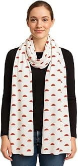 Scarf 100% Pure Cotton Set of 5- Stoles | scarves | scarf | stole for Summer, Sun Protection Cotton Face Scarf for girls and women