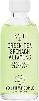 – Superfood Cleanser, Enriched with Kale + Green Tea + Spinach, pH-Balanced Face Wash for All Skin Types, Gentle Skin Cleanser & Makeup Remover