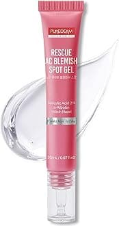 Blemish Spot Treatment Gel with Salicylic Acid 2%, Soothing Acne Care for Irritated Skin, Day & Night Use, 20ml