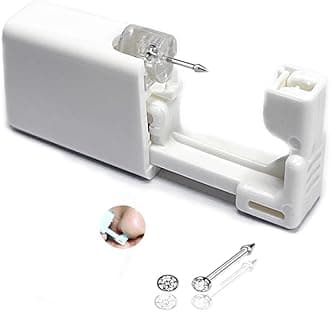 Self Nose Piercing Gun Self Nose Piercing Gun Kit Safety Nose Piercing Gun Kit Tool,Self Ear Piercing Gun … …
