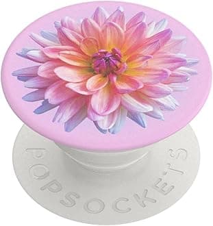 PopSocketsPhone Grip with Expanding Kickstand, Floral PopGrip - Dahlia Icon