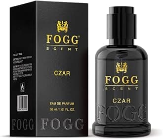 Fogg Scent Czar Perfume for Men, Long-Lasting, Fresh & Powerful Fragrance, Eau De Parfum, 30ml