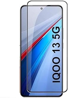 MoCoTech (FINGERPRINT WORKING) HD+ Edge-to-Edge Tempered Glass for iQOO 13 5G – Full Screen Protector Guard, 9H, Anti-Scratch, Bubble Free, Case Friendly, Ultra Clear with Easy Installation Kit