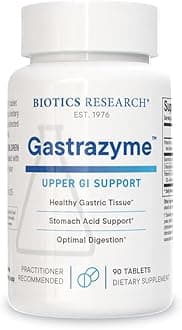 Gastrazyme™ Digestive Support - Supplies Vitamin U Complex, Chlorophyllins, Gamma Oryzanol (from Rice) Supplement Supports Gastrointestinal Health & Gut Lining - 90 Tablets
