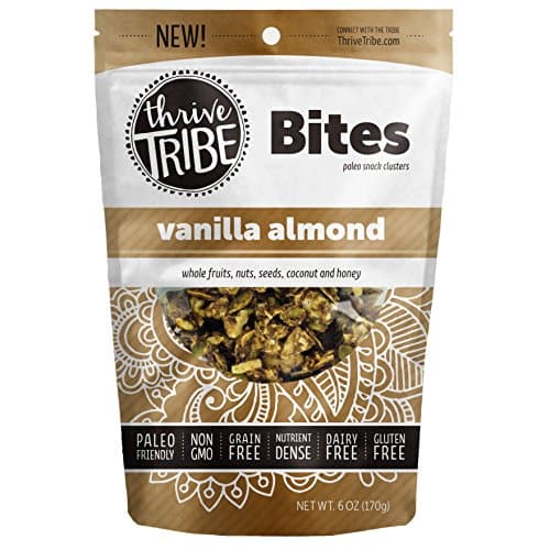 Thrive Tribe 2 Count Bites, Vanilla/Almond, 6 oz.