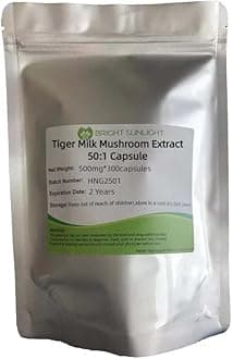 Tiger Milk Mushroom Extract 50:1 Capsule 500mg*300capsules