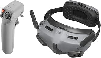 Goggles Integra Motion Combo-Immersive Motion Control, Lightweight and Portable FPV Goggles with Integrated Design, Micro-OLED Screens, DJI O3+ Video Transmission, HD Low-Latency
