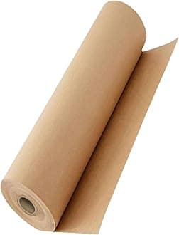 Brown Butcher Paper Roll for Smoking Meat Unwaxed 12 Inch x 60 Feet, BBQ Peach Wrapping Paper for Smoking Meat, Brisket, Crawfish Boil or Table Runner