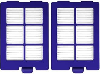 2/6 Pcs Hepa Filters Parts For Eufy Robovac X8, X8 Hybrid Robot Vacuum Cleaners Accessories Replacement (2 Pcs)