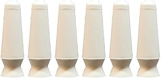 DMV Scleral Cup Lens Inserter Pack of 6, Ventless Contacts Inserter Tool for Scleral Lenses, Hard Contact Lenses, and Prosthetic Eyes, Applies Contacts Safely, Comfortably & Hygienically