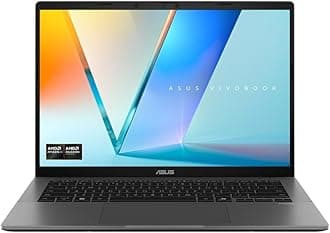 – ASUS Vivobook S14 M3407HA Metal Laptop | 14.0" WQXGA 2.5K Screen | AMD Ryzen 9 270 | 32GB RAM | 1TB SSD | Backlit UK Keyboard | Windows 11