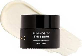 Beauty Luminosity Eye Serum - Caffeine Eye Cream for Dark Circles and Puffiness with Vitamin C, Peptides and Goji Berry, Brightening De-Puffing Treatment, Vegan, Cruelty-Free, 0.5 oz / 15 ml