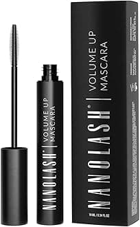 Mascara for Volume 10 ml - Thickening Mascara, Thickening and Highlighting of Eyelashes, Effect Full and Thick Eyelashes, Increasing Volume, Black Mascara