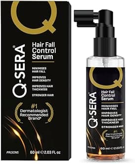 Hair Growth Serum 20 Days Hair Fall Control Solution|Dermatologist-Recommended|Strengthens Roots, And Promotes Thicker, Healthier Hair|Proven Choice| Superior Over Redensyl, For Men & Women