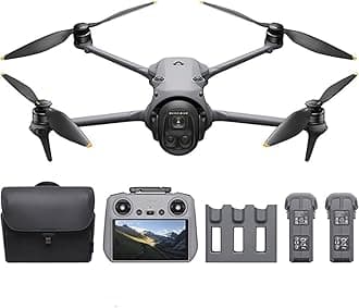 Mavic 4 Pro Drone Fly More Combo (DJI RC 2) with 100MP Hasselblad Camera, Triple-Camera System, 6K/60fps HDR Video, 51-Min Flight Time, O4+ 30km Video Transmission, 0.1-Lux Night Vision