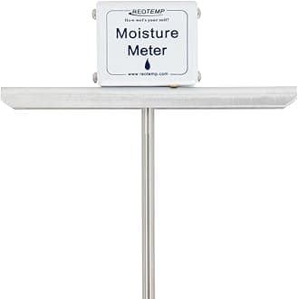Reotemp 24 Inch Garden and Compost Moisture Meter, Garden Tool Ideal for Soil, Plant, Farm and Lawn Moisture Testing