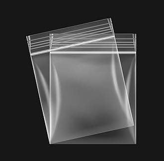 100 Grip Seal Freezer Bags *CHOOSE YOUR SIZE*| Strong Resealable and Reusable Clear Plastic Zip Lock Bags |Used for Food Storage Jewellery Medicine (12.5 x 12.5 Inch)
