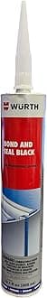 AquaNation Listing for Wurth Bond and Seal Flexible PU Adhesive and Sealant - Premium Automotive Formula for Bonding Joints and Sealing Works (Black 08901003)