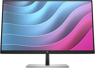 HP E24 G5 23.8" Full HD LCD Monitor - 16:9-24" Class - in-Plane Switching (IPS) Technology - Edge LED Backlight - 1920 x 1080-250 Nit - 5 ms - 75 Hz Refresh Rate - HDMI - DisplayPort - U,Black