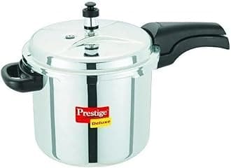 Prestige Pressure Cooker, 6.5 L, Silver