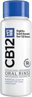CB12 Mint Menthol Mouthwash, Enamel Strengthening, Pleasant Breath For 12 Hours, 250 ml