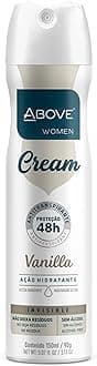 48 Hours Cream Antiperspirant Deodorant, Vanilla, 3.17 oz - Dry Spray Deodorant for Women - Antiperspirant Spray - No Stain - Cruelty-Free