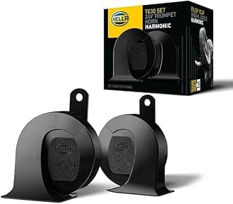 Trumpet Horn - HEAVY DUTY HORN TE30 SET - 24V - 110dB(A) - Frequency range from: 410Hz - Frequency range to: 510Hz - High Tone/Low Tone - Electric - Quantity: 2 - 3FH 940 800-821