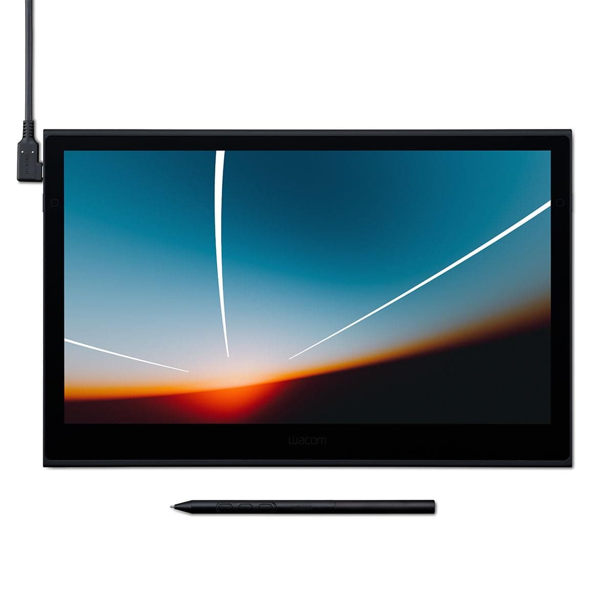 Movink Drawing Tablet with Screen, 13.3" OLED Touchscreen Portable Graphic Art Tablet w/Pro Pen 3, 10-bit Color Display for Mac, PC, Chromebook & Android