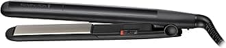 Remington Slim Hair Straightener with Ceramic coating - 110mm floating plates, 215°C, Fast 30 second heat up, Worldwide voltage for travel, Auto shut off, S1370